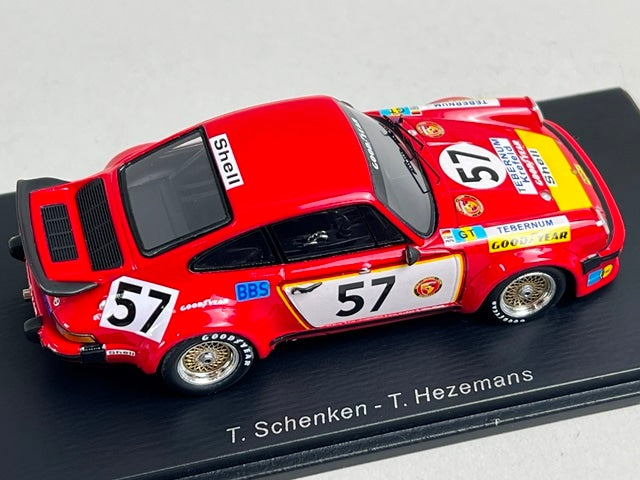 1:43 Spark S9819 Porsche 934 Le Mans 24H 1976 #57 T. Schenken / T. Hezemans