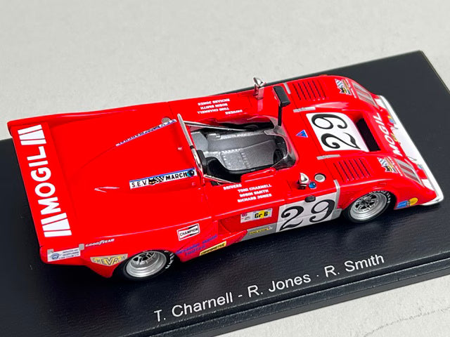 1:43 Spark S9415 Chevron B36 Le Mans 24H 17th 1979 #29 T. Charnell / R. Jones / R. Smith