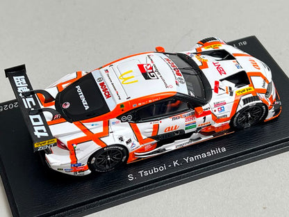 1:43 Spark 43SGT25001 au TOM'S GR Supra TGR Team GT500 Super GT 2025 #1 Sho Tsuboi / Kenta Yamashita