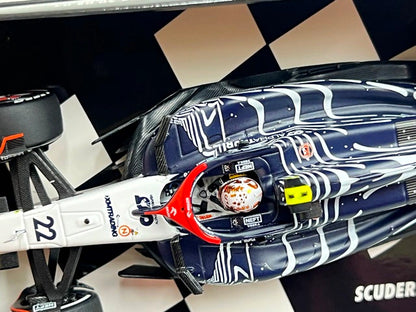 1:43 MINICHAMPS 417232222 Scuderia AlphaTauri AT04 Las Vegas GP 2023 #22 Yuki Tsunoda