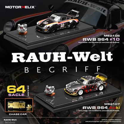[ Pre-order ] M62106 MOTORHELIX 1:64 RWB 964 #10