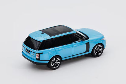 [ Pre-order ] GE-001-1 GCD x Enchery Gaincorp Products 1:64 Land Rover Range Rover Blue (LHD)