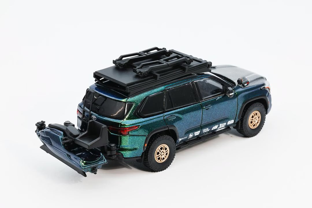 [ Pre-order ] KS-068-441 GCD GainCorp Products 1:64 Toyota Sequoia TRD PRO Chameleon Green (LHD)