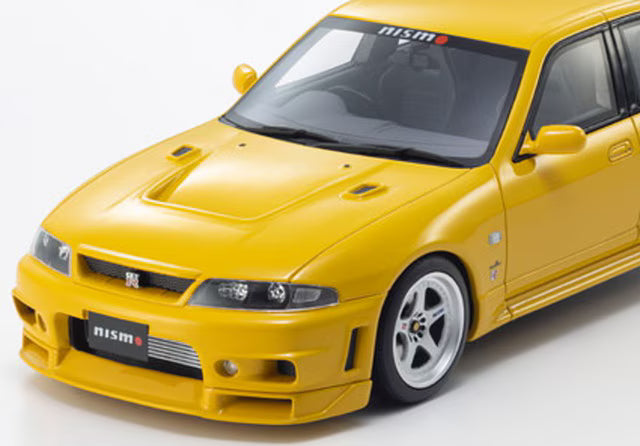 [ Pre-order ] KSR18071Y KYOSHO 1:18 Nissan Skyline GT-R Autech Version Tuned by NISMO (Yellow) samurai Series