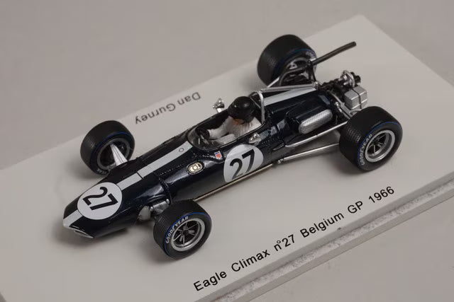 1:43 Spark S1665 Eagle Climax F1 Belgium GP 1966 #27 D. Gurney