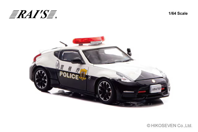 [ Pre-order ] H7640041 RAI'S 1:64 Nissan Fairlady Z nismo (Z34) Tokyo Metropolitan Police Department Traffic Mobile Unit Vehicle (4th Traffic Unit 212) Limited Edition
