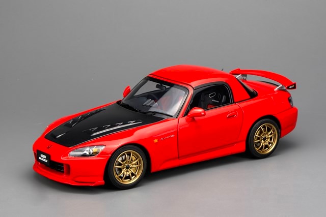 M85124 MOTORHELIX 1:18 Honda S2000 (AP2) MUGEN New Formula Red