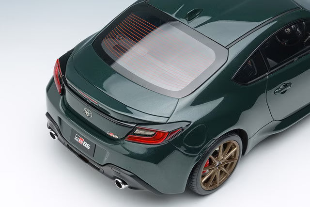 [ Pre-order ] EML187 Make Up EIDOLON 1:18 Toyota GR86 RZ "Ridge Green Limited" 2024 (Ridge Green)