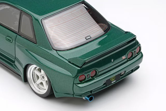 [ Pre-order ] EM830 Make Up EIDOLON 1:43 Garage Active Skyline GT-R Wide Body Carbon-R No.9
