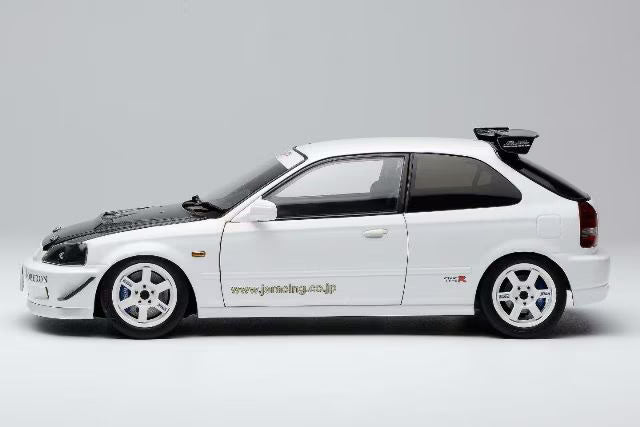 [ Pre-order ] M85013 MOTORHELIX 1:18 Honda Civic Type R (EK9) J's Racing Livery