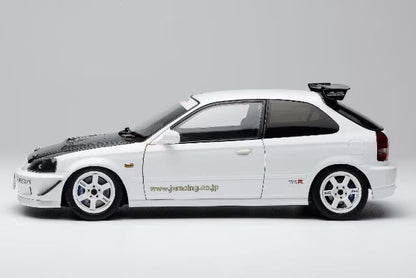 [ Pre-order ] M85013 MOTORHELIX 1:18 Honda Civic Type R (EK9) J's Racing Livery