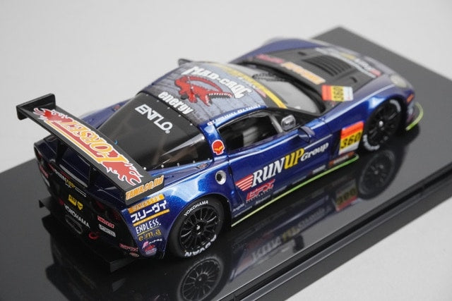1:43 EBBRO 44760 Chevrolet RUN UP Corvette SGT300 2012 #360 Atsushi Tanaka model car