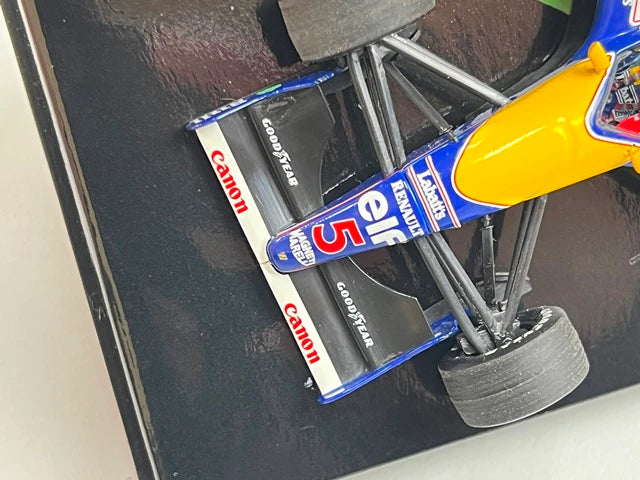 1:43 MINICHAMPS 540914305 Williams Renault FW14 Ride On Senna N.Mansell British GP 1991 #5 ASC No.27