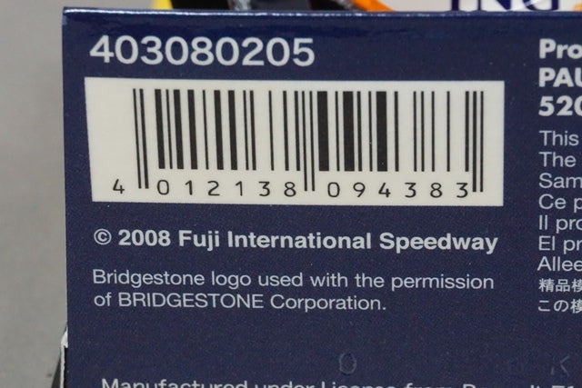 1:43 MINICHAMPS 403080205 ING Renault R28 F1 Japan GP Winner FUJI F.Alonso 2008 #5