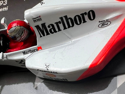 1:43 MINICHAMPS 530930007 McLaren MP4/8 Ford 1993 #7 M.Andretti model car