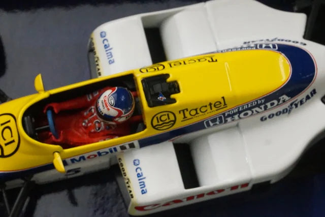 1:43 MINICHAMPS 400850005 Williams Honda FW10 Brands Hatch Winner 1985 #5 N.Mansell