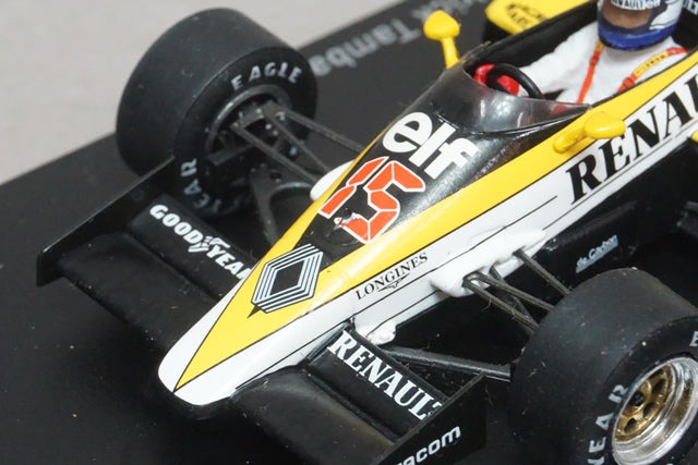 1:43 SPARK S1702 Renault RE60B French GP 1985 #15 Patrick Tambay