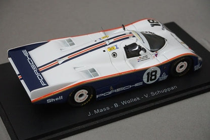1:43 SPARK S0943 Porsche 962 C Le Mans 1987 #18 model car