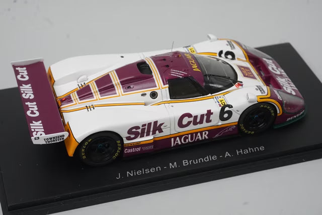 1:43 Spark S0760 Jaguar XJR8 Le Mans 1987 #6 Silk Cut Specification