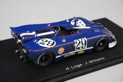 1:43 Spark S1977 Porsche 908/2 Le Mans 1970 #29 model car