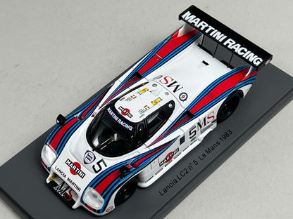 1:43 SPARK S0651 Lancia LC2 LM Le Mans 1983 MARTINI #5
