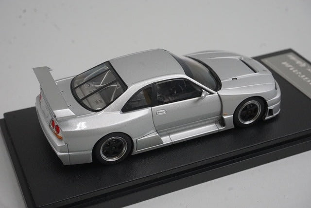 1:43 HPI 8166 Nissan NISMO GT-R Le Mans Silver Custom Order for Miniature Car Fans model car