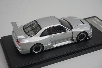 1:43 HPI 8166 Nissan NISMO GT-R Le Mans Silver Custom Order for Miniature Car Fans model car