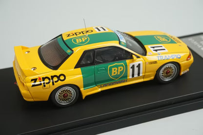1:43 HPI 8077 Nissan Skyline BP Oil TRAMPIO GT-R JTC 1993 #11 TRAMPIO model car