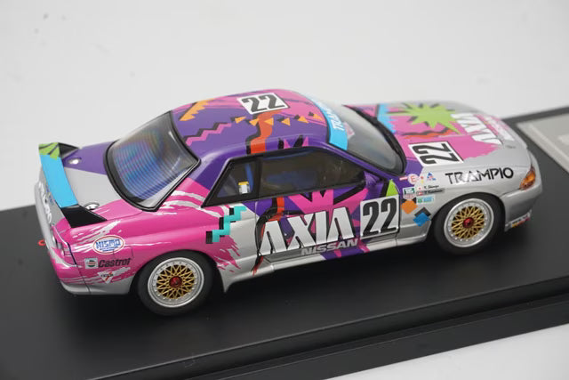 1:43 HPI 8021 Nissan AXIA Skyline JTC 1992 #22 AXIA model car