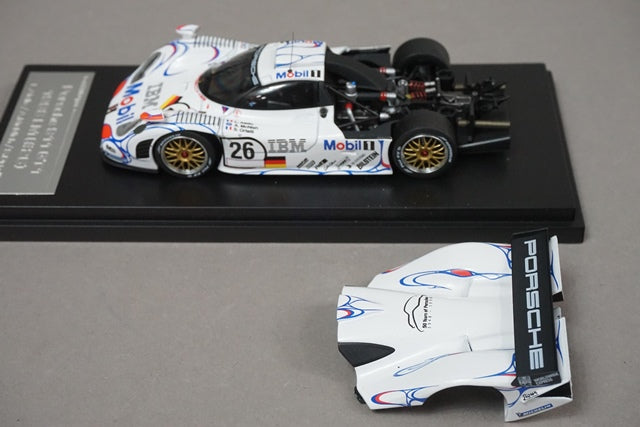 1:43 HPI 8050 Porsche 911 GT1 LM Le Mans 1998 #26 Mobil1 model car