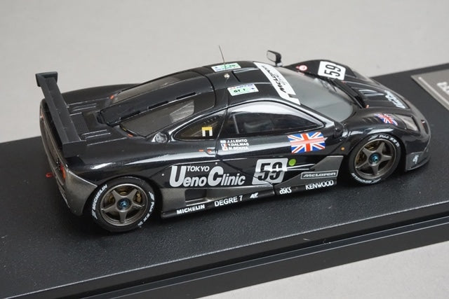 1:43 HPI 8257 McLaren F1 GTR Le Mans Winner 1995#59 Ueno Clinic model car