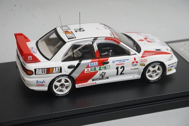 1:43 HPI 8550 Mitsubishi Lancer Evolution III Tour de Corse 1995 #12
