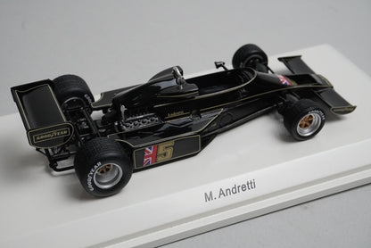 1:43 Rave R70042 Lotus 77 #5 winner of the 1976 Japanese GP M. Andretti model car