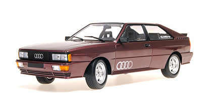 [ Back-order ] MINICHAMPS 155016125 1:18 Audi Quattro 1980 Brown Metallic model car
