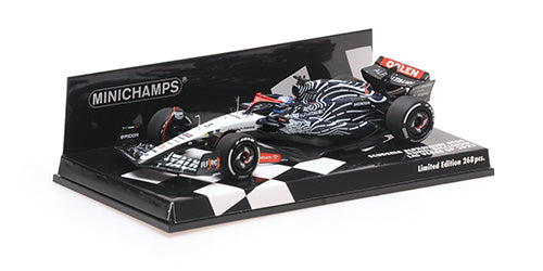 [ Back-order ] MINICHAMPS 417232203 1:43 Scuderia AT04 Ricardo Las Vegas GP 2023 model car