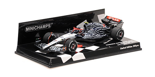 [ Back-order ] MINICHAMPS 417232222 1:43 Scuderia AT04 Yuki Tsunoda Las Vegas GP 2023 model car