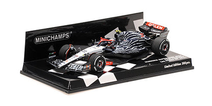 [ Back-order ] MINICHAMPS 417232222 1:43 Scuderia AT04 Yuki Tsunoda Las Vegas GP 2023 model car