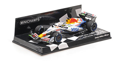 [ Back-order ] MINICHAMPS 417250206 1:43 Visa VCARB02 Hajar Chinese GP 2025 model car
