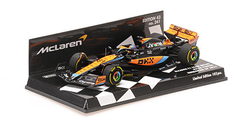 [ Back-order ] MINICHAMPS 537235581 1:43 McLaren MCL60 Piastley Hungary GP 2023 model car