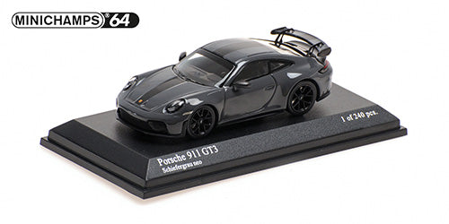 [ Back-order ] MINICHAMPS 640064225 1:64 Porsche 911 GT3 2025 Gray/WP model car