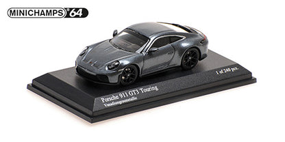 [ Back-order ] MINICHAMPS 640064234 1:64 Porsche 911 GT3 Touring 2025 Gray M model car