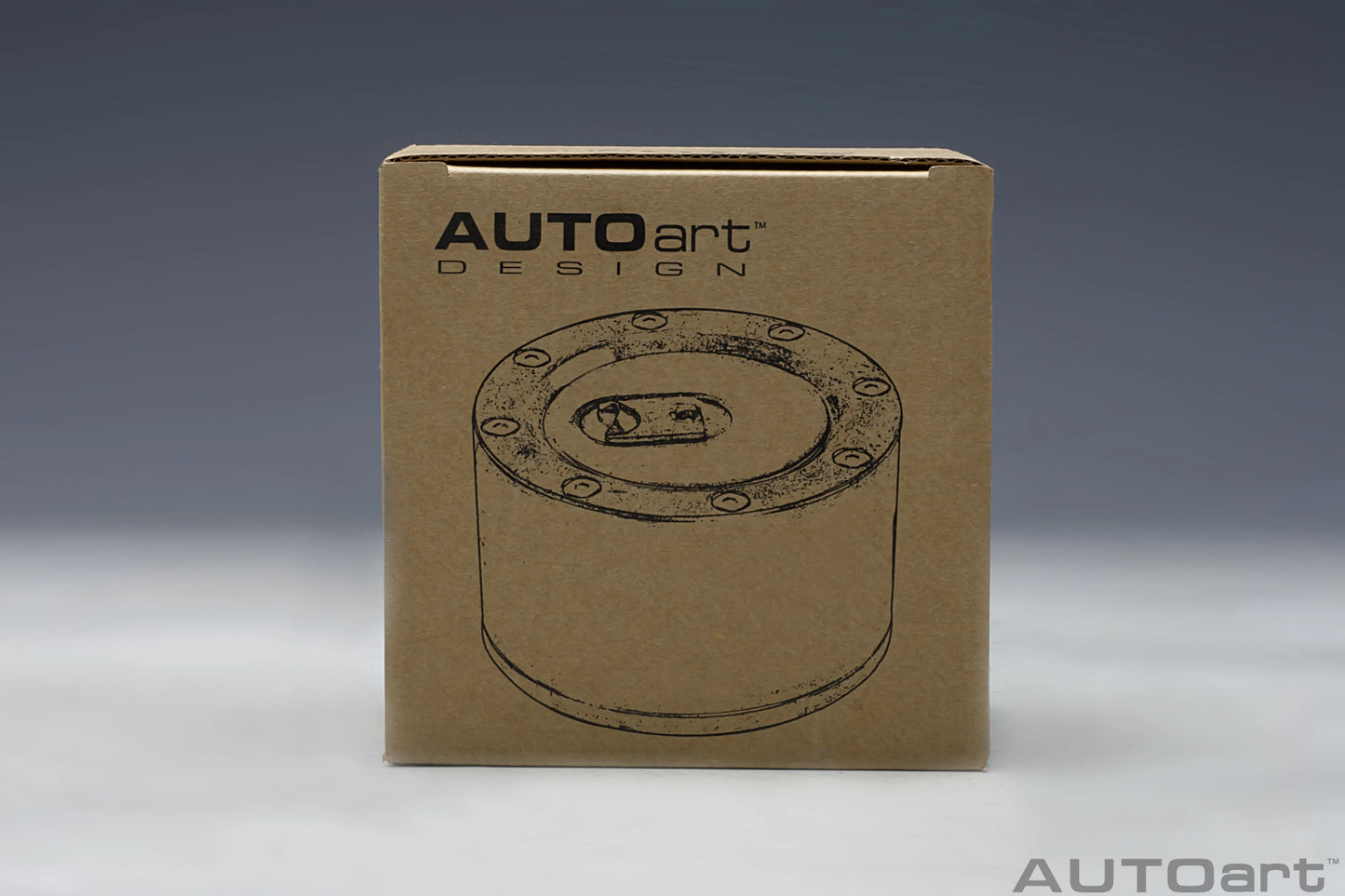 [ Back-order ] AUTOart 40176 Fuel cap box Accessory case diameter 9.8ｃｍ