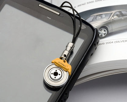 [ Back-order ] AUTOart 41572 Brake disk mobile phone pendant yellow caliper 1cm