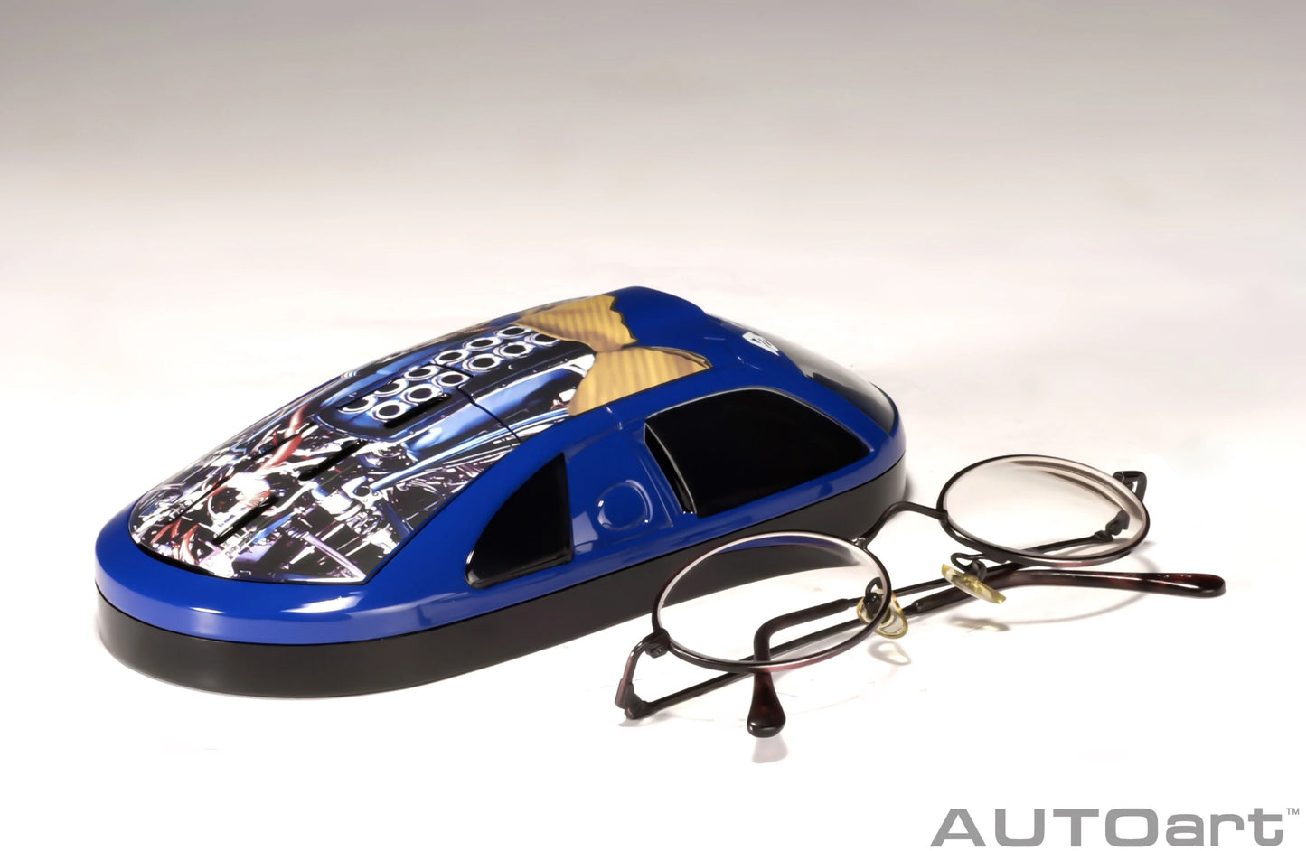 [ Back-order ] AUTOart 40401 Cockpit box for glasses 17.2 x 4.3 x 8 cm