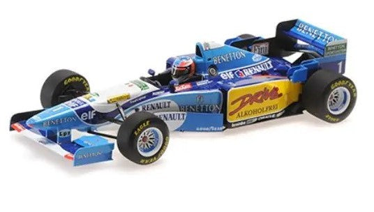 [ Back-order ] MINICHAMPS 510952501 1:18 Benetton B195 M Schumacher French GP 1995 Winner model car