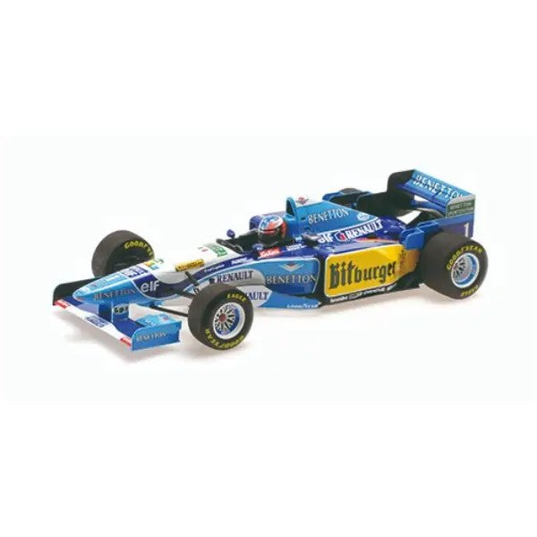 [ Back-order ] MINICHAMPS 510953201 1:18 Benetton B195 M.Schumacher European GP 1995 Winner model car