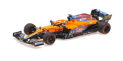 [ Back-order ] MINICHAMPS 537216603 1:43 McLaren MCL35M Riccardo Abu Dhabi GP 2021 model car