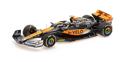 [ Back-order ] MINICHAMPS 537235404 1:43 McLaren MCL60 Norris British GP 2023 2nd Place model car