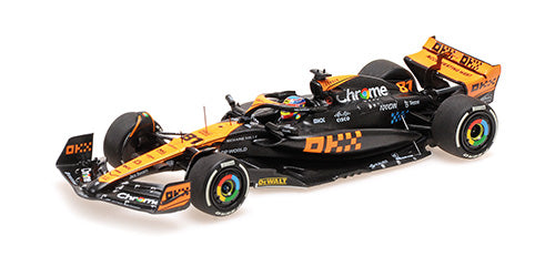 [ Back-order ] MINICHAMPS 537236081 1:43 McLaren MCL60 Piastri Japanese GP 2023 3rd place model car