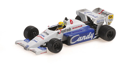 [ Back-order ] MINICHAMPS 540843399 1:43 Thormanhardt TG184 Senna 1984 Monaco GP 2nd place Weather model car